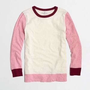 J. Crew Factory Tops - J.Crew • Baseball Tee J. Crew Factory Tops - J.Crew • Baseball Tee